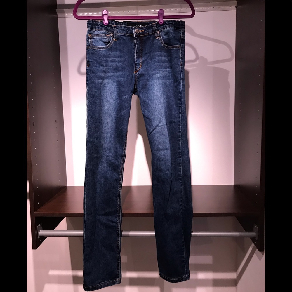 Dark wash skinny straight Joe’s Jeans big boys 16